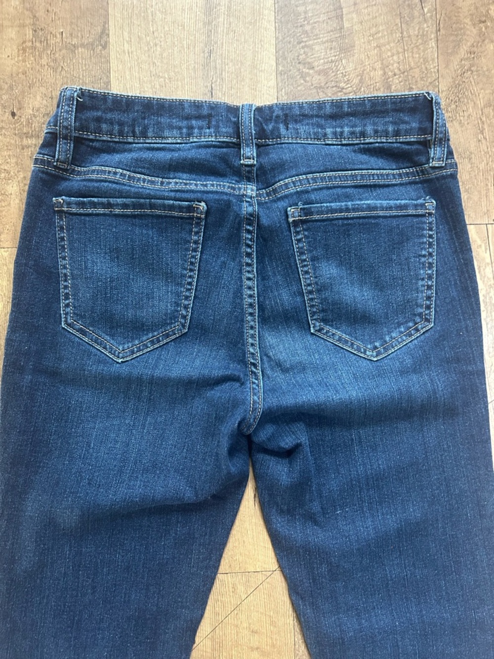 Eunina “Jude” Ankle Skinny Jeans Size 5 Mid Rise Dark Wash Stretch Denim - Picture 13 of 14